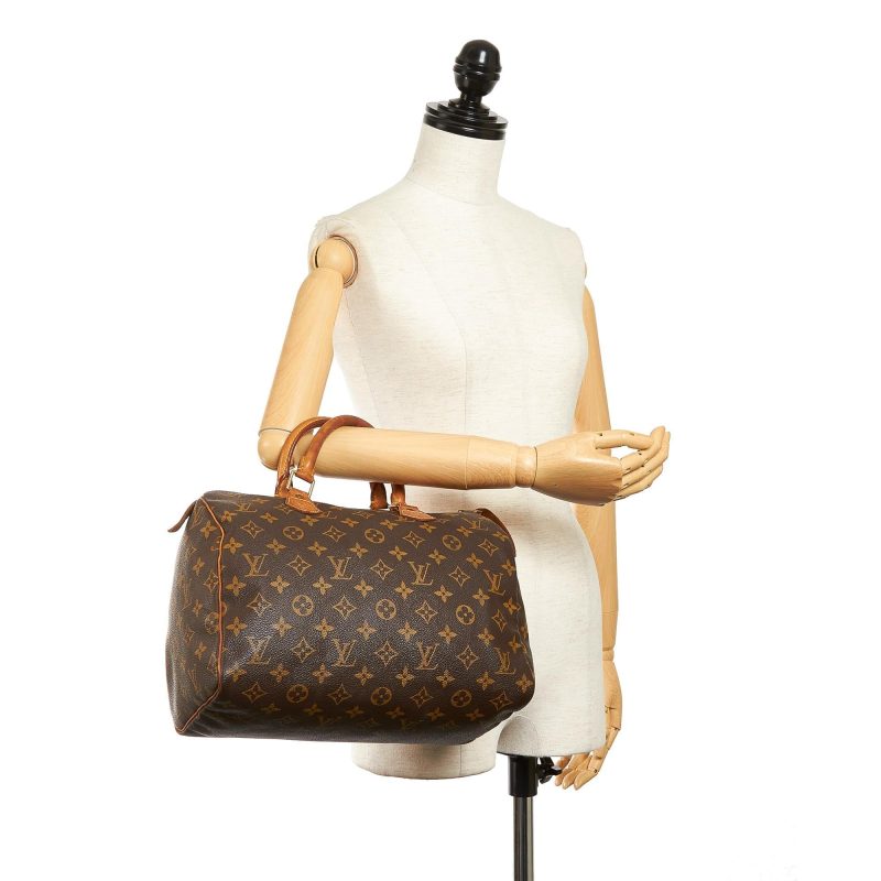 Louis Vuitton Monogram Speedy 30 (SHG-31159) - Image 4