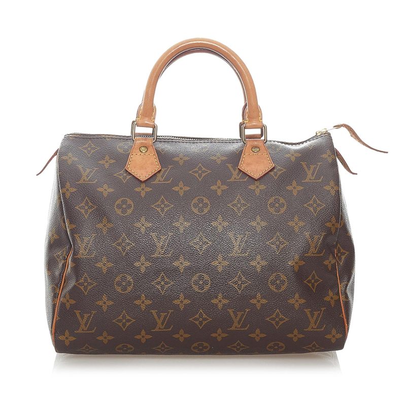 Louis Vuitton Monogram Speedy 30 (SHG-32423) - Image 9