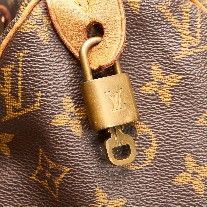Louis Vuitton Monogram Speedy 30 (SHG-33436) - Image 9