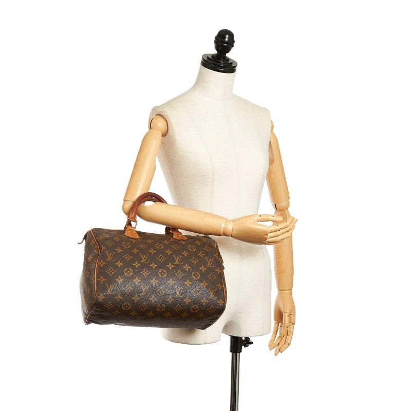 Louis Vuitton Monogram Speedy 30 (SHG-33436) - Image 4