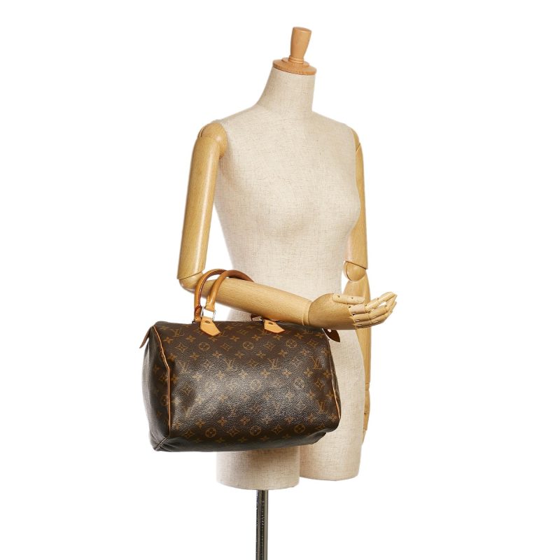Louis Vuitton Monogram Speedy 30 (SHG-35036) - Image 4