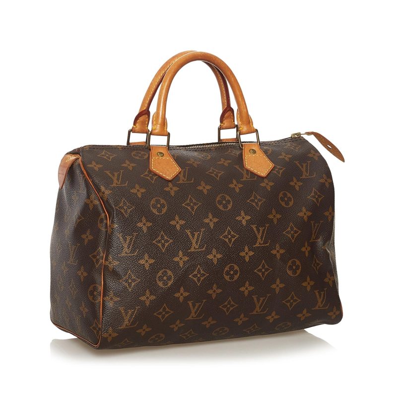 Louis Vuitton Monogram Speedy 30 (SHG-35094)