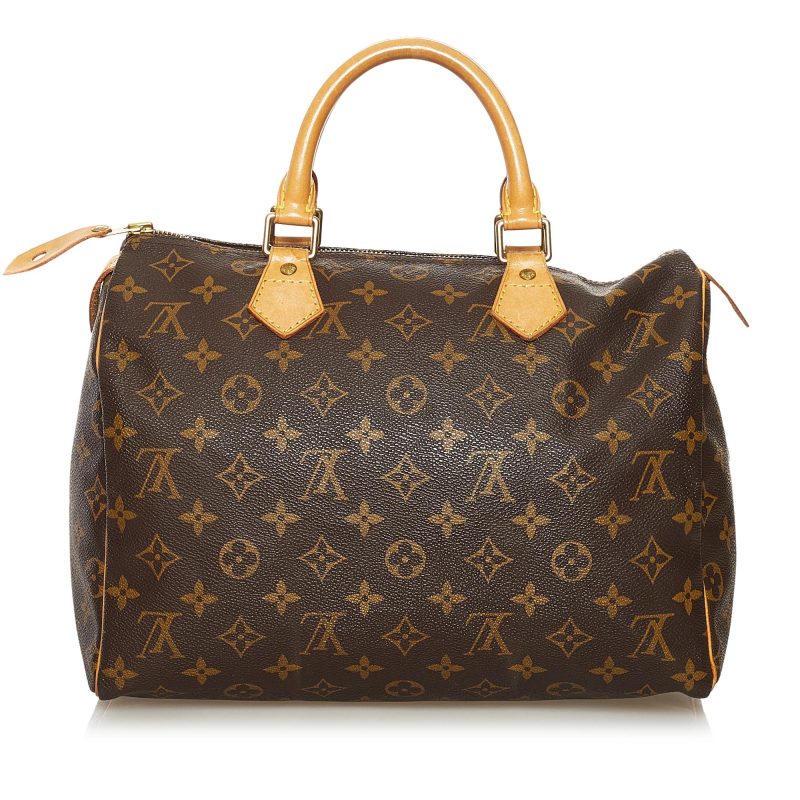 Louis Vuitton Monogram Speedy 30 (SHG-35117) - Image 2