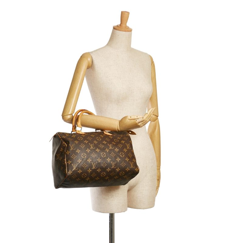 Louis Vuitton Monogram Speedy 30 (SHG-35117) - Image 4