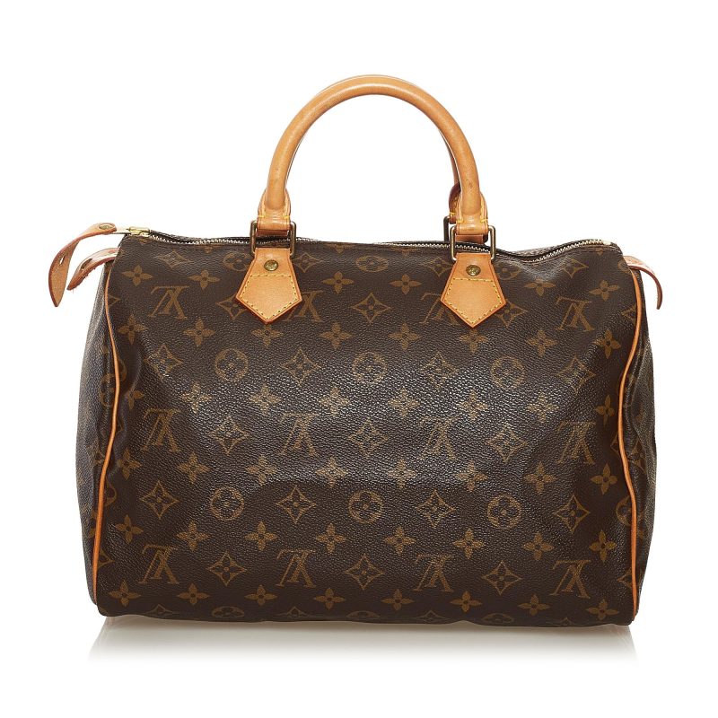 Louis Vuitton Monogram Speedy 30 (SHG-35130) - Image 2