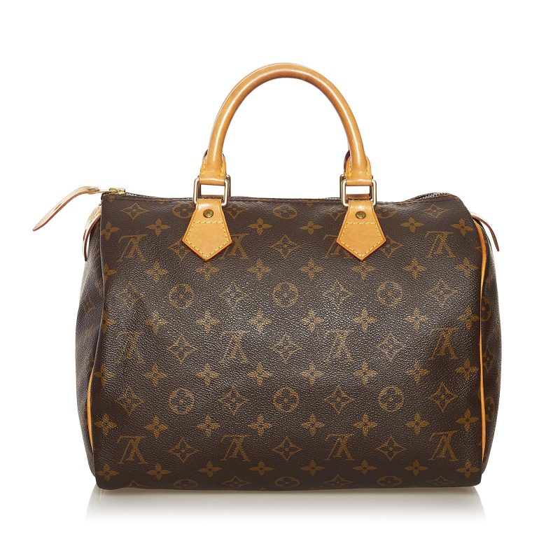 Louis Vuitton Monogram Speedy 30 (SHG-35183) - Image 2