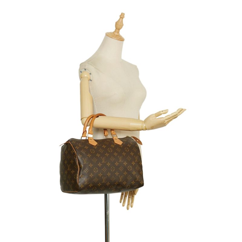 Louis Vuitton Monogram Speedy 30 (SHG-35294) - Image 4