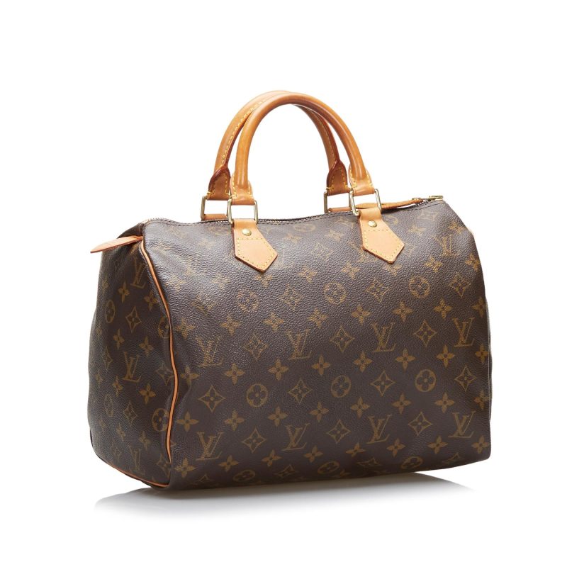 Louis Vuitton Monogram Speedy 30 (SHG-35294)