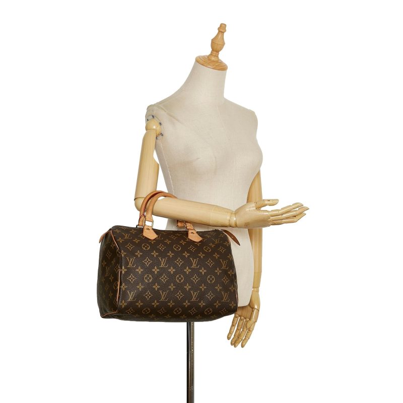 Louis Vuitton Monogram Speedy 30 (SHG-36053) - Image 4
