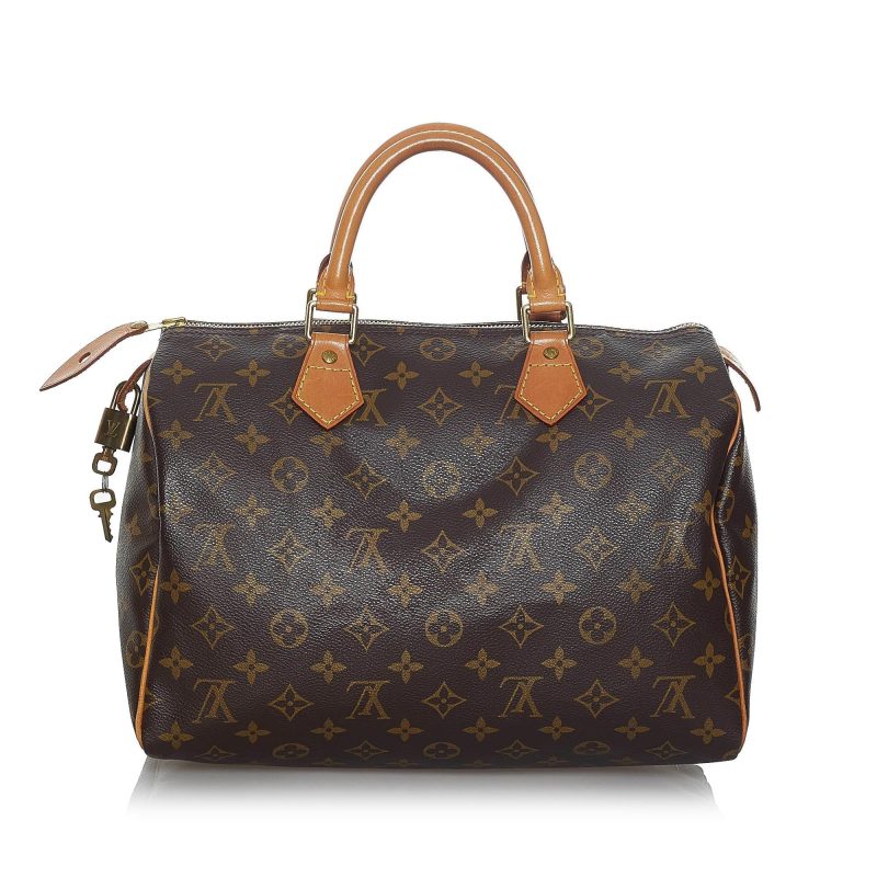 Louis Vuitton Monogram Speedy 30 (SHG-36278) - Image 2
