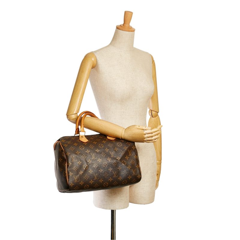 Louis Vuitton Monogram Speedy 30 (SHG-36336) - Image 4