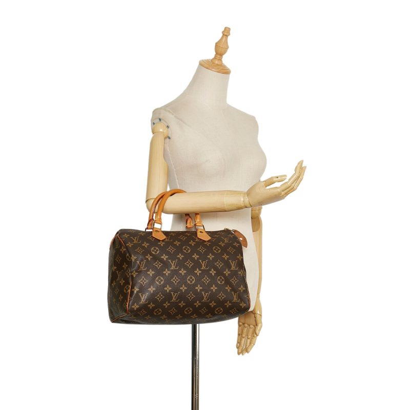Louis Vuitton Monogram Speedy 30 (SHG-36905) - Image 4