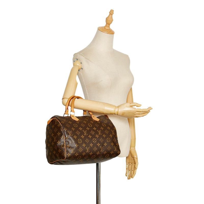 Louis Vuitton Monogram Speedy 30 (SHG-36908) - Image 4
