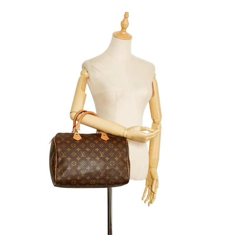 Louis Vuitton Monogram Speedy 30 (SHG-z2U8qI) - Image 4