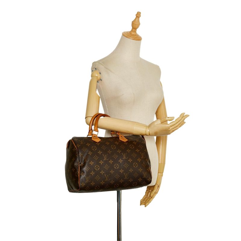 Louis Vuitton Monogram Speedy 30 (SHG-NQT4Kg) - Image 4