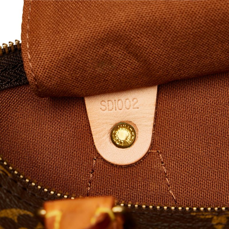 Louis Vuitton Monogram Speedy 30 (SHG-Xh5yD0) - Image 8