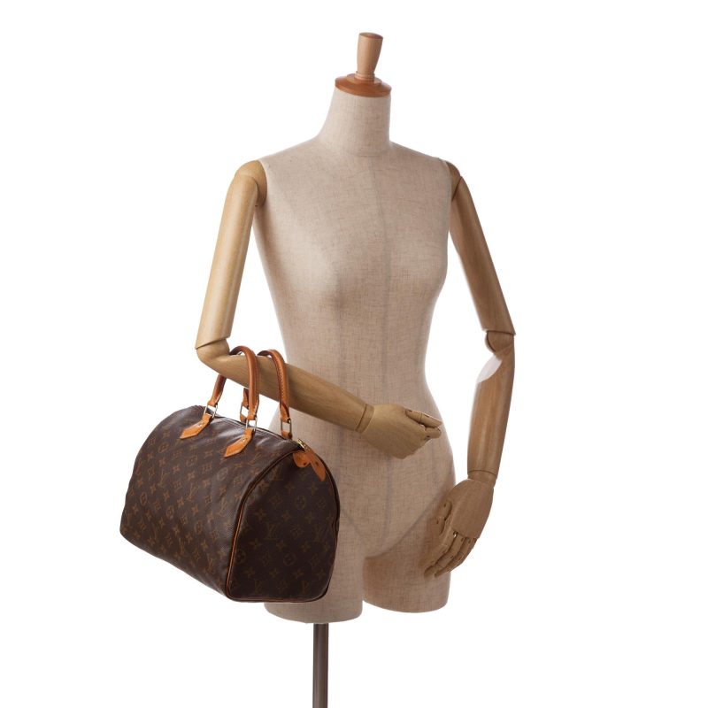 Louis Vuitton Monogram Speedy 30 (SHG-Ph9AKp) - Image 4