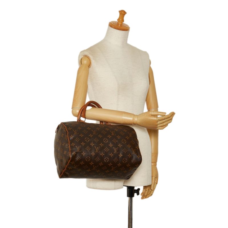 Louis Vuitton Monogram Speedy 30 (SHG-tMlICW) - Image 4