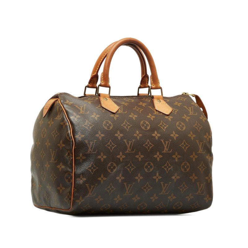 Louis Vuitton Monogram Speedy 30 (SHG-tMlICW)