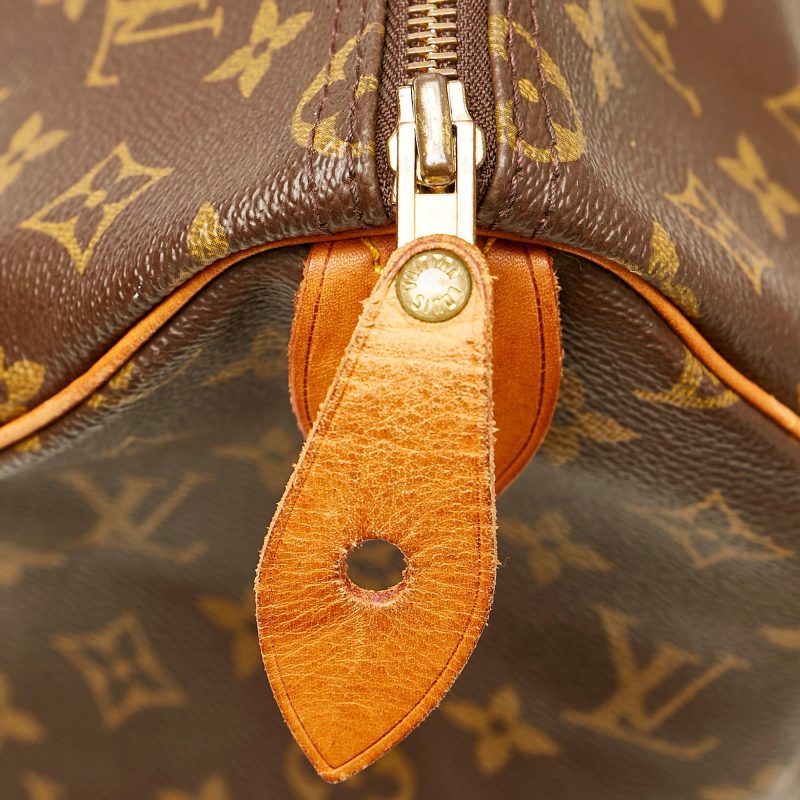 Louis Vuitton Monogram Speedy 35 (SHG-32561) - Image 8