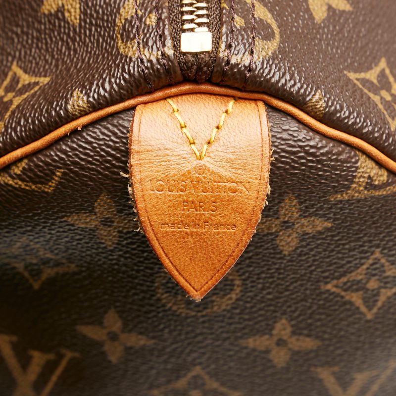 Louis Vuitton Monogram Speedy 35 (SHG-35338) - Image 6