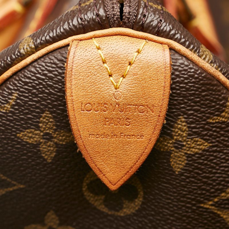 Louis Vuitton Monogram Speedy 35 (SHG-35552) - Image 6