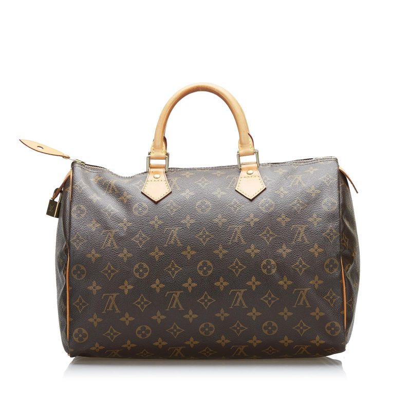 Louis Vuitton Monogram Speedy 35 (SHG-36717) - Image 2