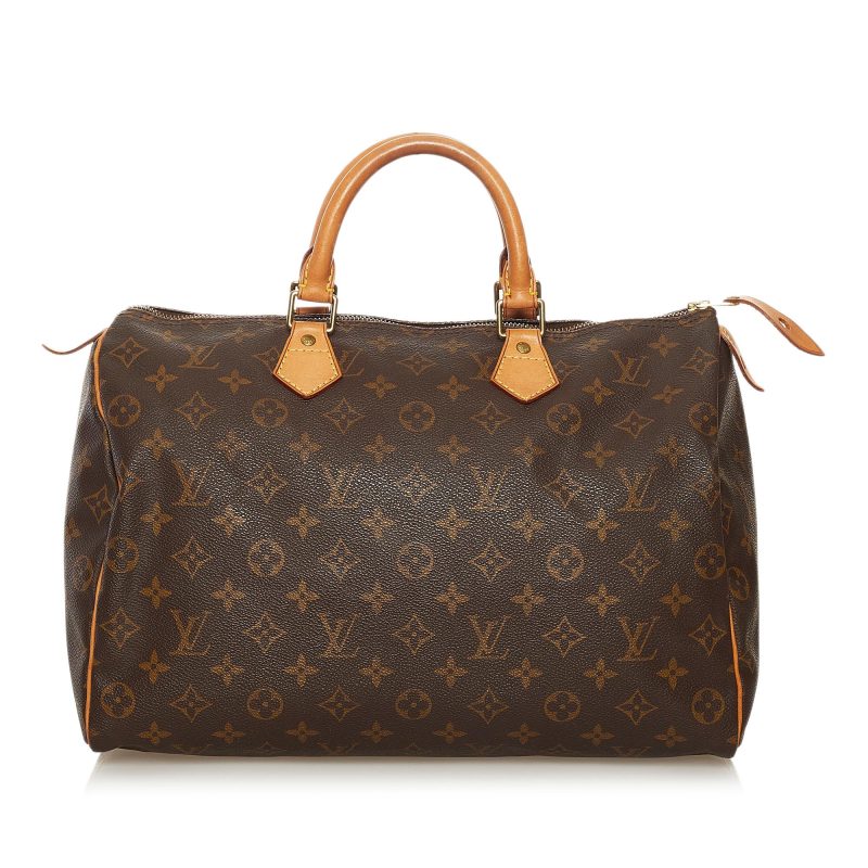 Louis Vuitton Monogram Speedy 35 (SHG-36768) - Image 9