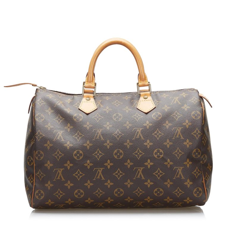 Louis Vuitton Monogram Speedy 35 (SHG-36868) - Image 2