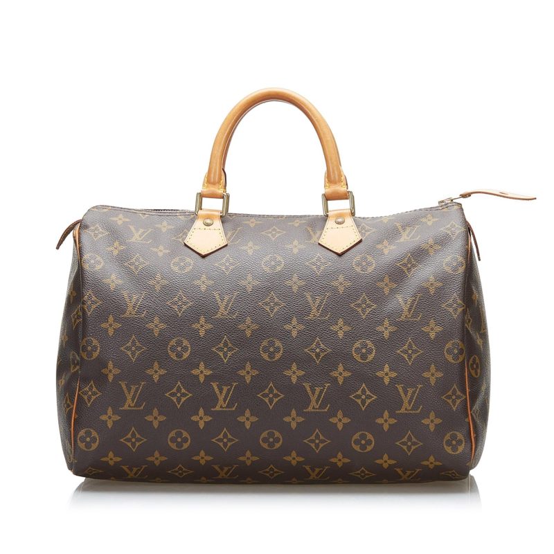 Louis Vuitton Monogram Speedy 35 (SHG-36868) - Image 10