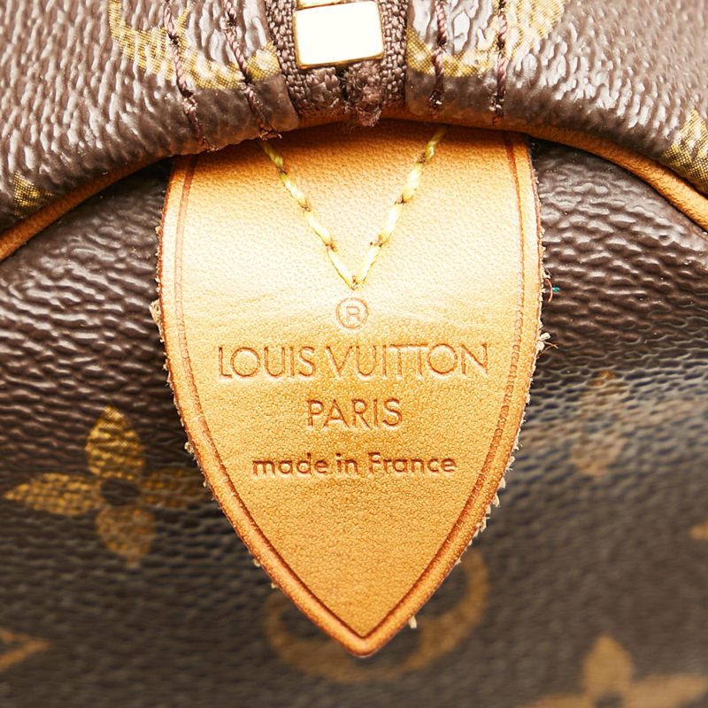 Louis Vuitton Monogram Speedy 35 (SHG-36868) - Image 6