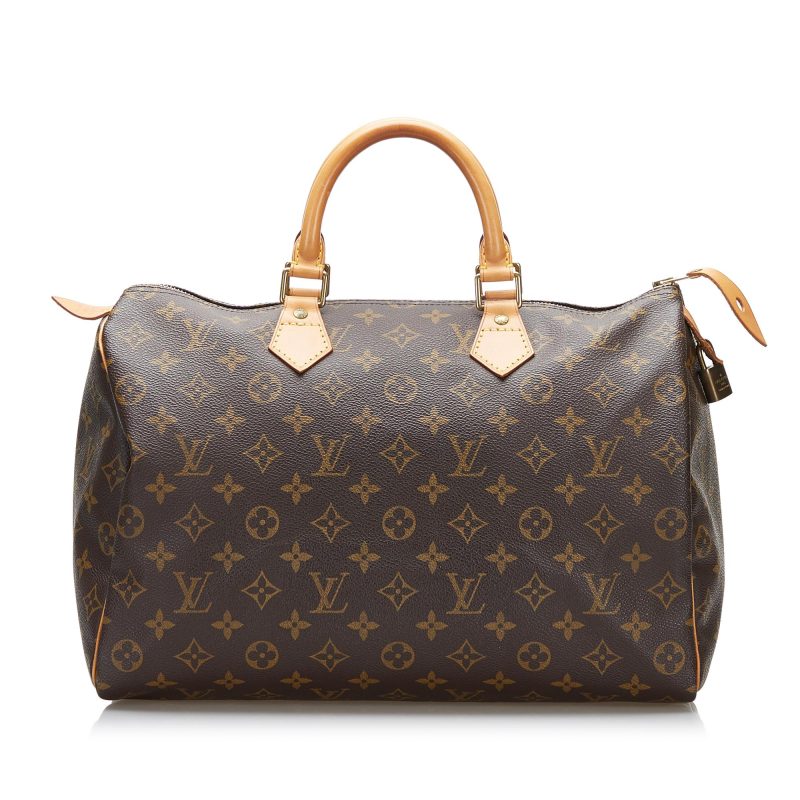 Louis Vuitton Monogram Speedy 35 (SHG-36881) - Image 11