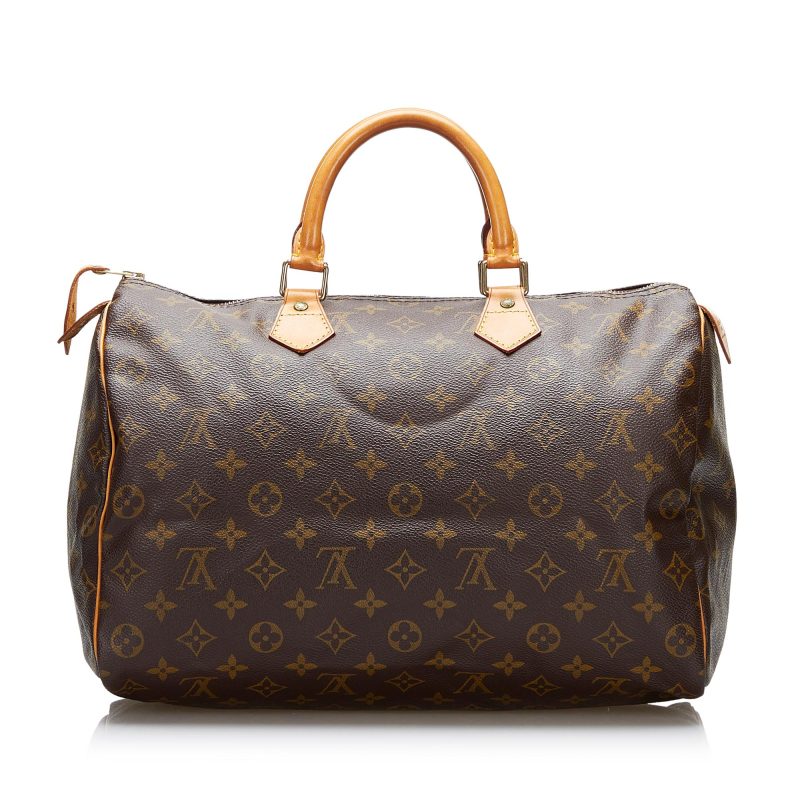 Louis Vuitton Monogram Speedy 35 (SHG-X7ICoy) - Image 2