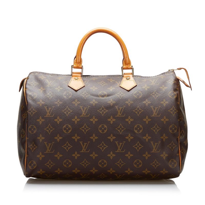 Louis Vuitton Monogram Speedy 35 (SHG-X7ICoy) - Image 10