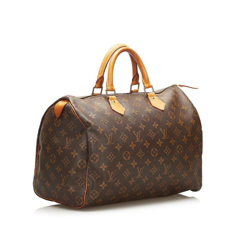 Louis Vuitton Monogram Speedy 35 (SHG-fQTvLp)