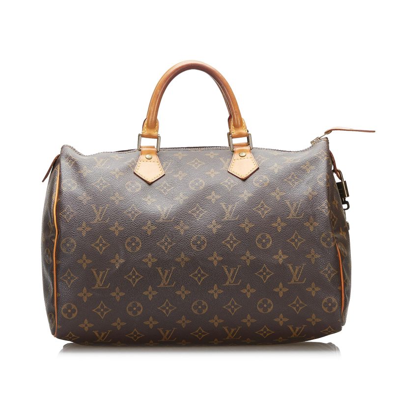 Louis Vuitton Monogram Speedy 35 (SHG-XMYde0) - Image 13