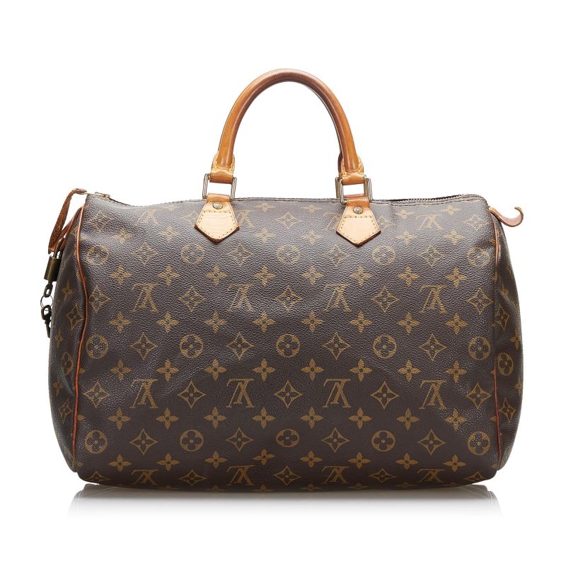 Louis Vuitton Monogram Speedy 35 (SHG-LFMx9o) - Image 2