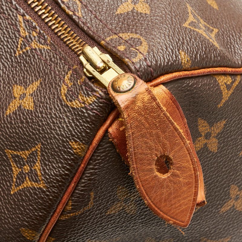 Louis Vuitton Monogram Speedy 35 (SHG-LFMx9o) - Image 8