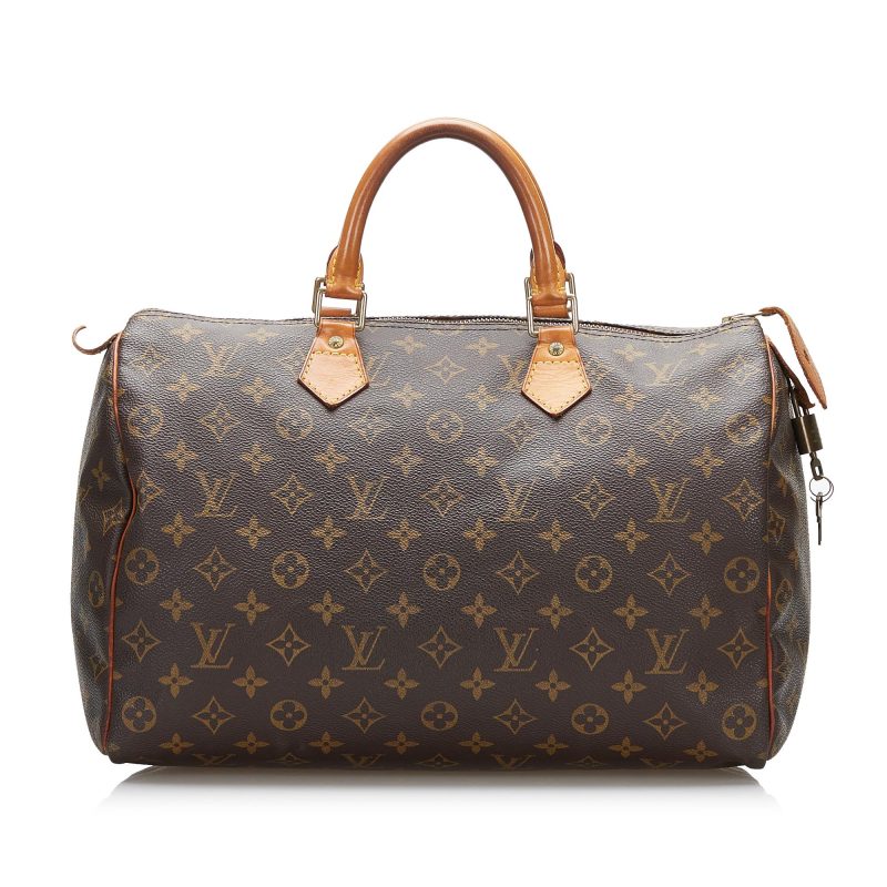 Louis Vuitton Monogram Speedy 35 (SHG-LFMx9o) - Image 11