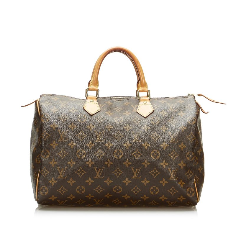 Louis Vuitton Monogram Speedy 35 (SHG-IdNCbW) - Image 12