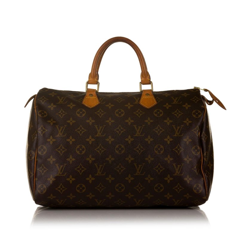 Louis Vuitton Monogram Speedy 35 (SHG-dg3AK8) - Image 6