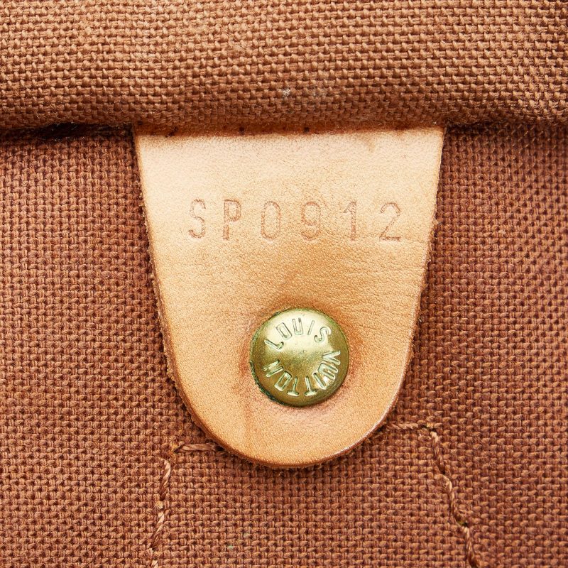 Louis Vuitton Monogram Speedy 35 (SHG-Aa5mNp) - Image 7
