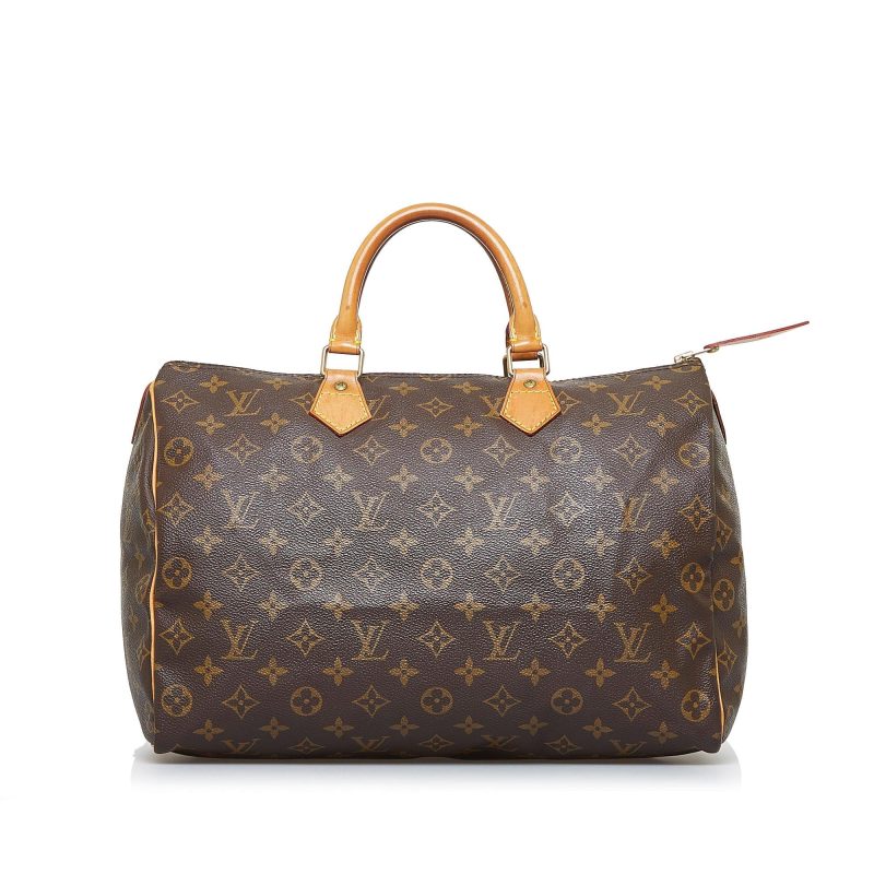 Louis Vuitton Monogram Speedy 35 (SHG-Aa5mNp) - Image 9