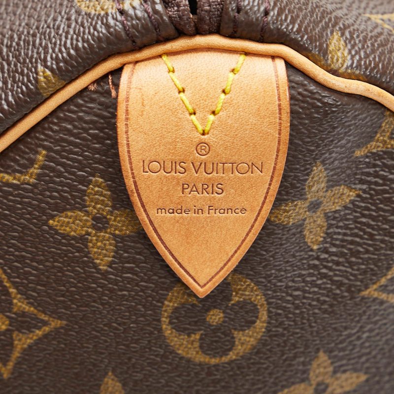 Louis Vuitton Monogram Speedy 35 (SHG-Aa5mNp) - Image 6