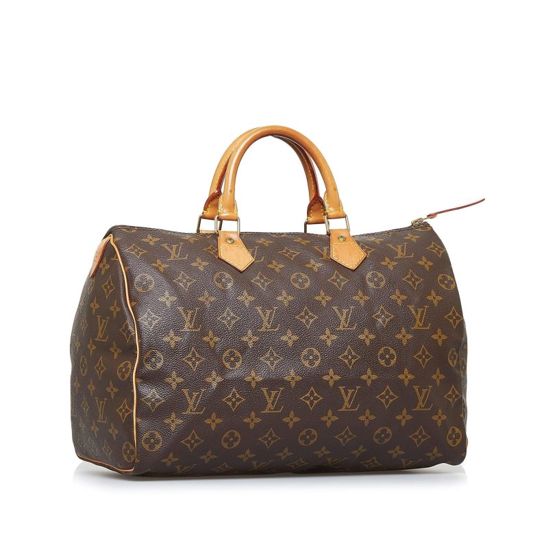 Louis Vuitton Monogram Speedy 35 (SHG-Aa5mNp)