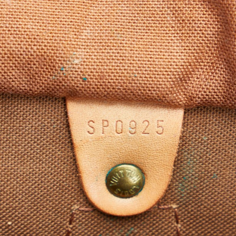 Louis Vuitton Monogram Speedy 35 (SHG-UI3TW0) - Image 7