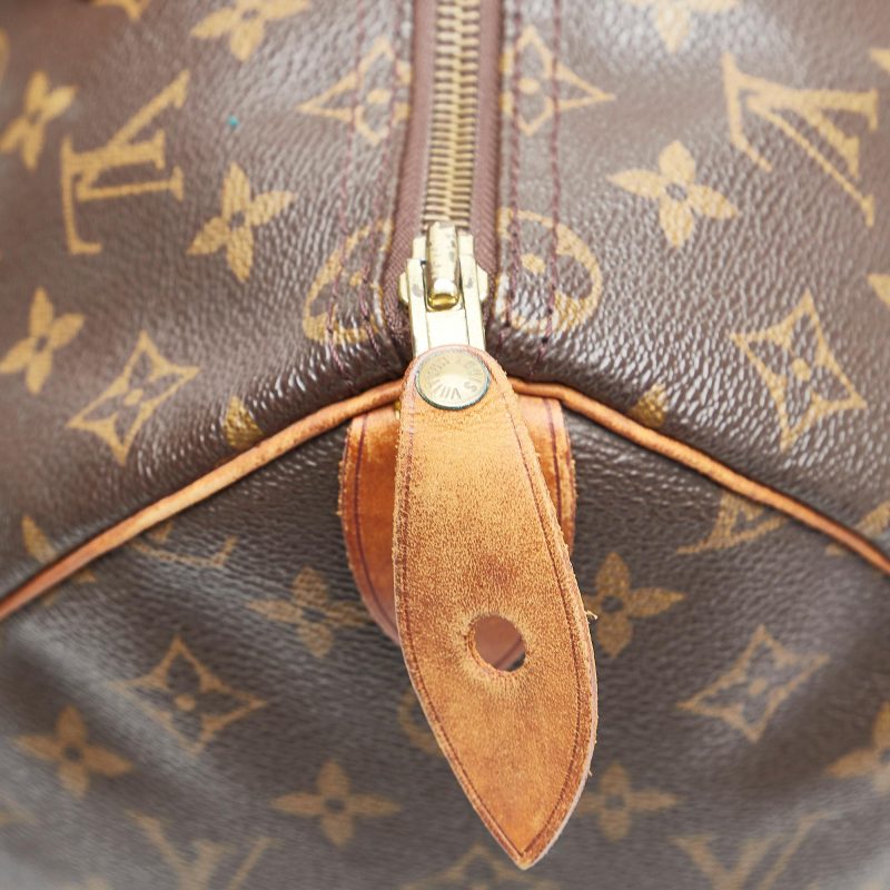 Louis Vuitton Monogram Speedy 35 (SHG-UI3TW0) - Image 8