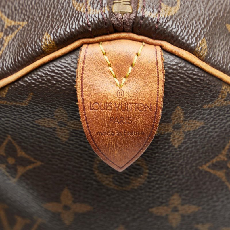 Louis Vuitton Monogram Speedy 35 (SHG-UI3TW0) - Image 6