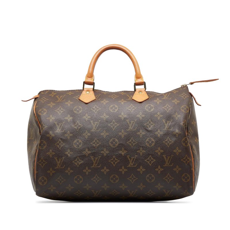 Louis Vuitton Monogram Speedy 35 (SHG-MZig8K) - Image 9