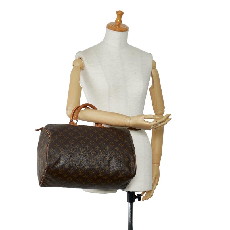 Louis Vuitton Monogram Speedy 35 (SHG-MZig8K) - Image 4